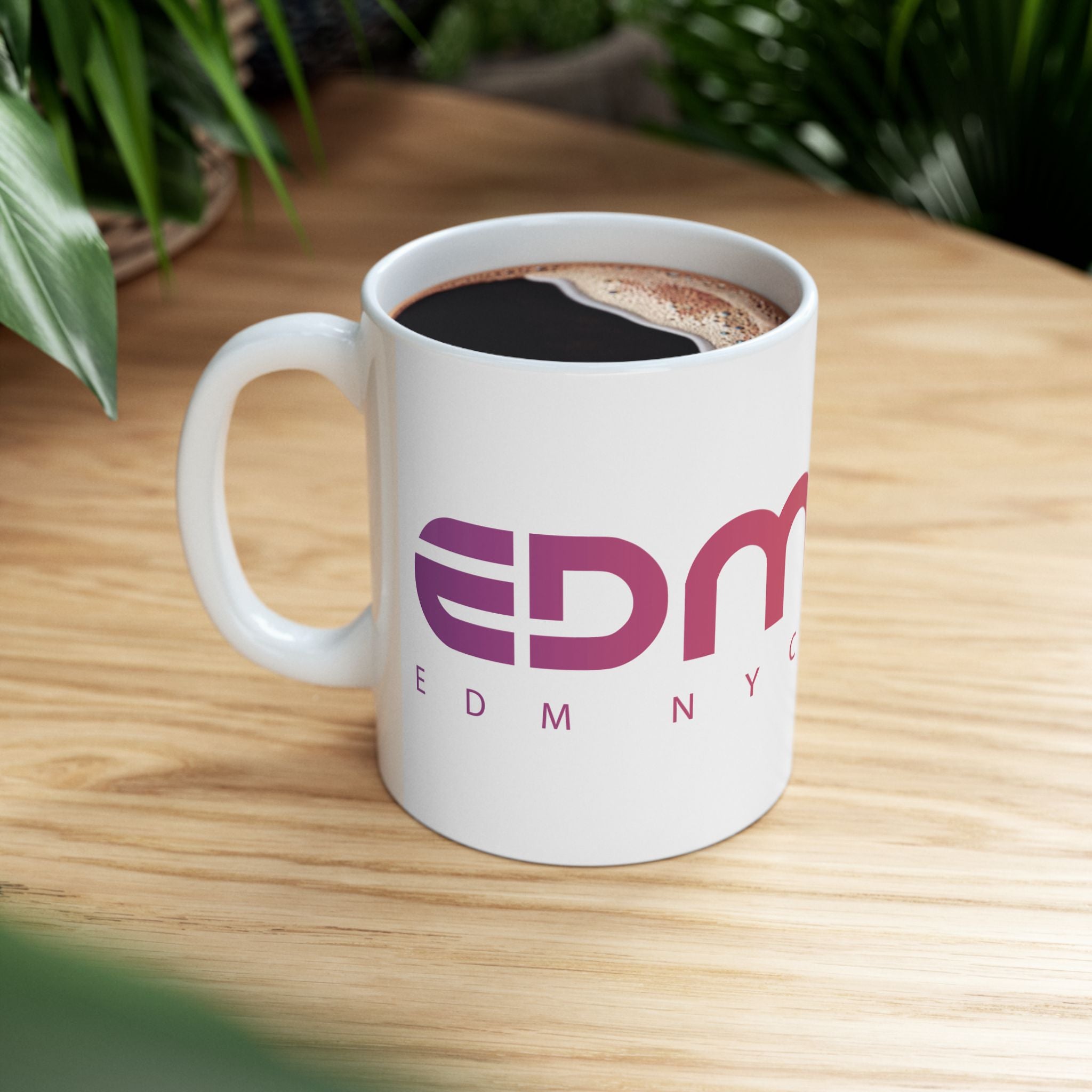 EDM NYC PLANET Ceramic Mug – Electronic Dance Music Coffee Mug (11oz)