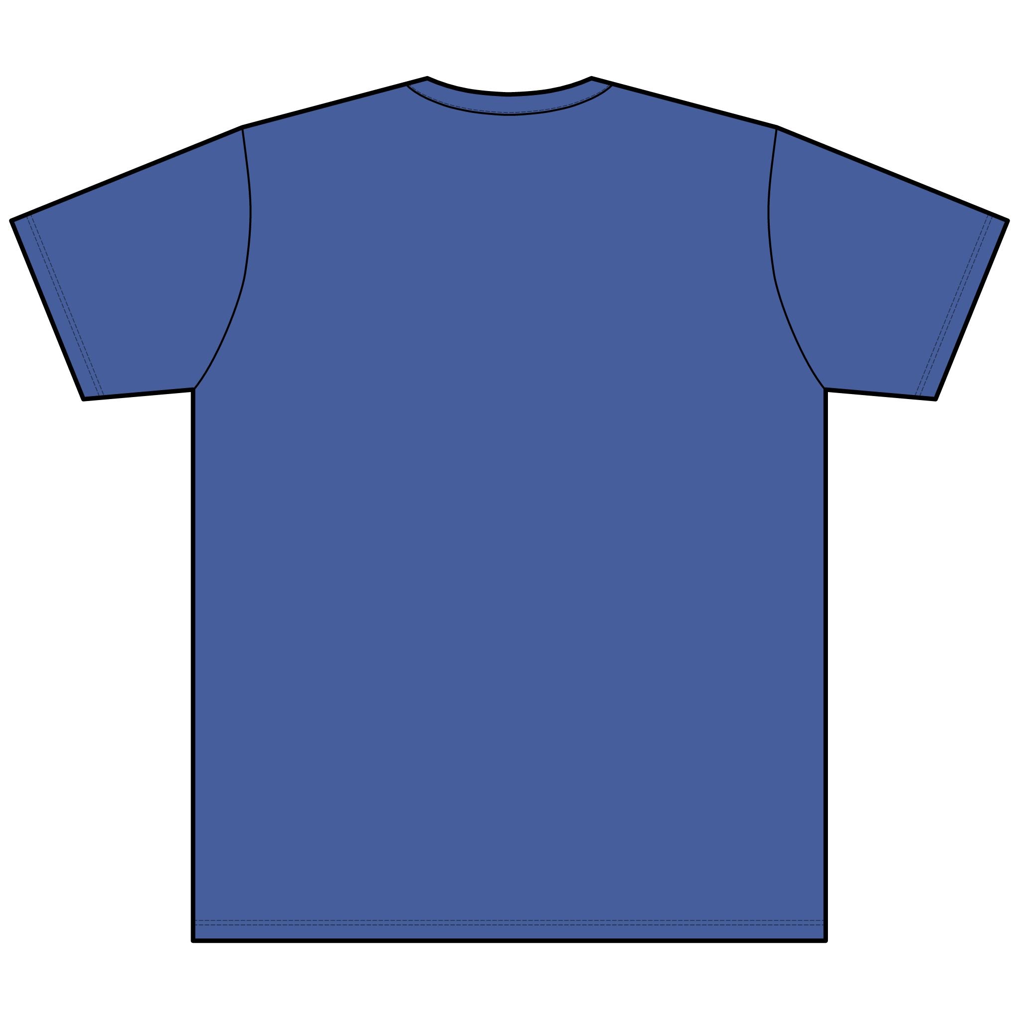 EDM.NYC V-Neck Tee — Electronic Dance Music New York City Shirt