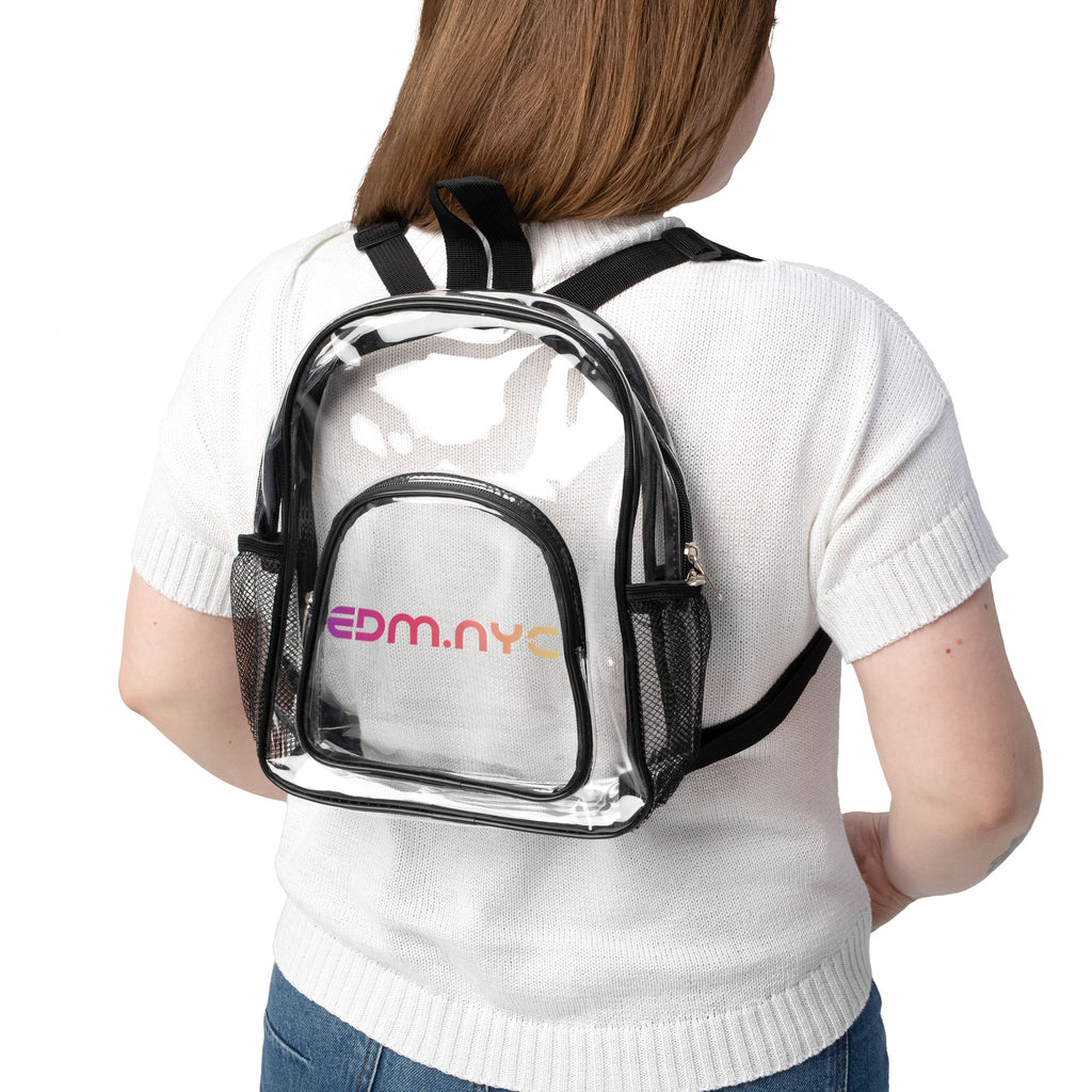 EDM.NYC Clear Festival & Stadium Backpack